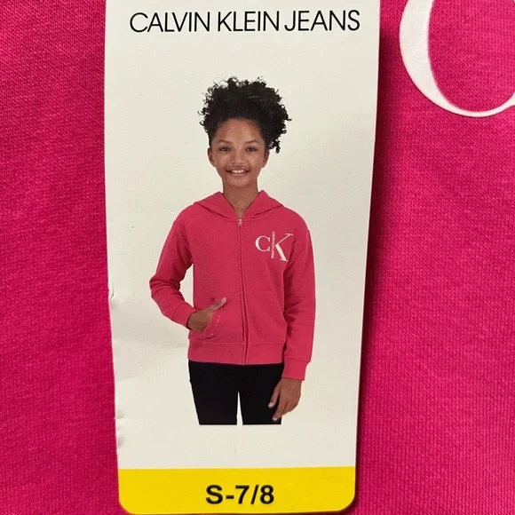Calvin Klein Girls Hoodie - Picture 3 of 8